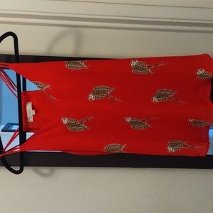Loft size S red summer top